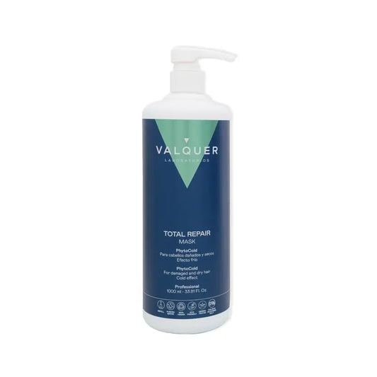 Valquer Hair Care Mascarilla Capilar Glacial Reparacion Total, 1000 ml