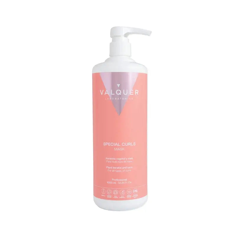 Valquer Hair Care Mascarilla Especial Rizos, 1000 ml