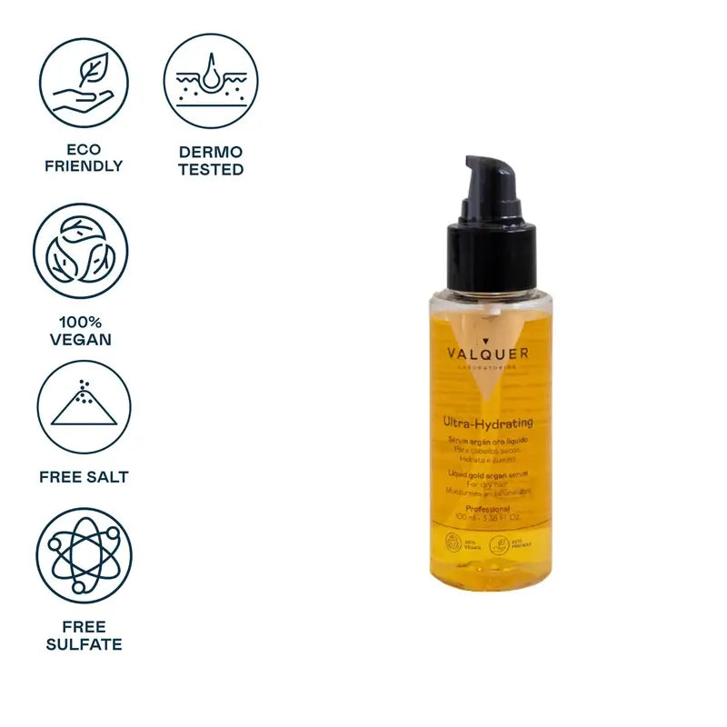 Valquer Hair Care Oro Liquido Serum Argan, 100 ml