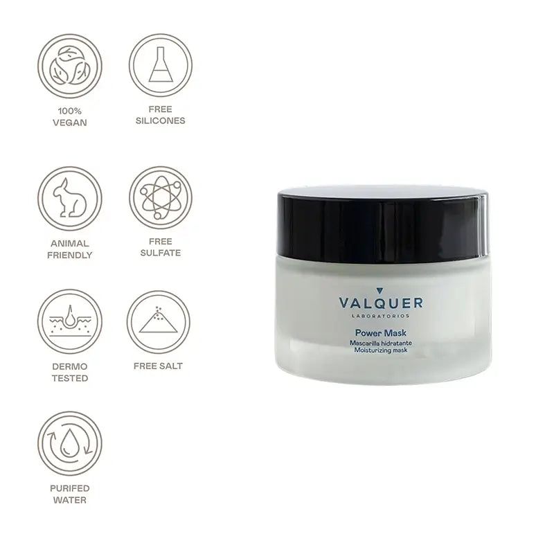 Valquer Skin Care Mascarilla Hidratante, 50 ml