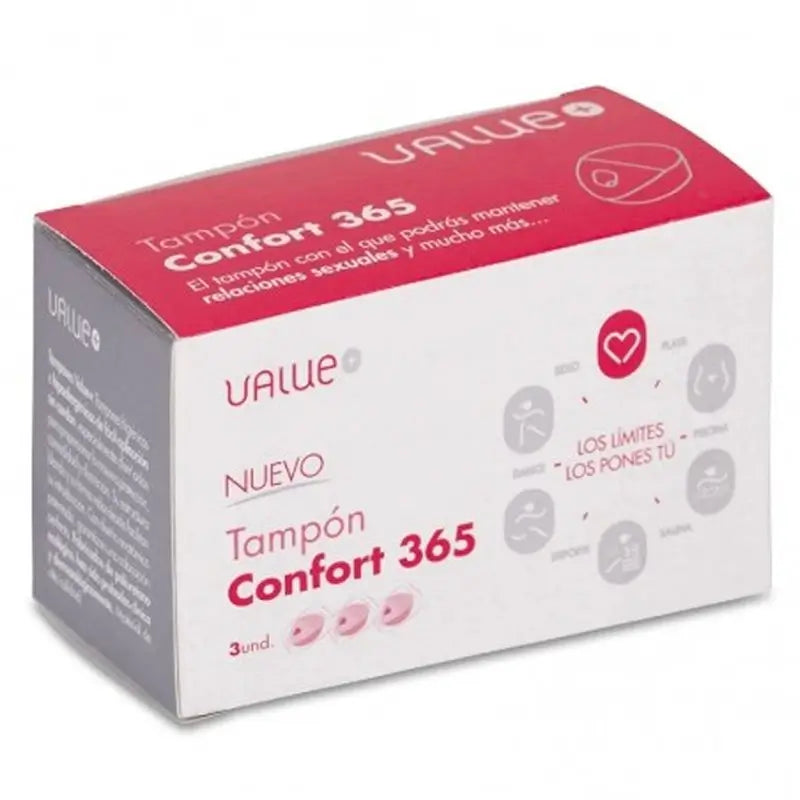 Value Tampon Confort , 3 unidades