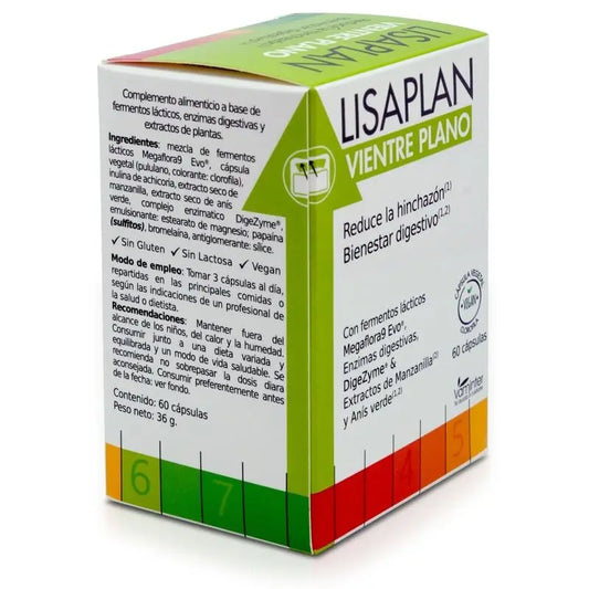 Vaminter Lisaplan Nueva Formula 2019 Con Probioticos , 60 cápsulas