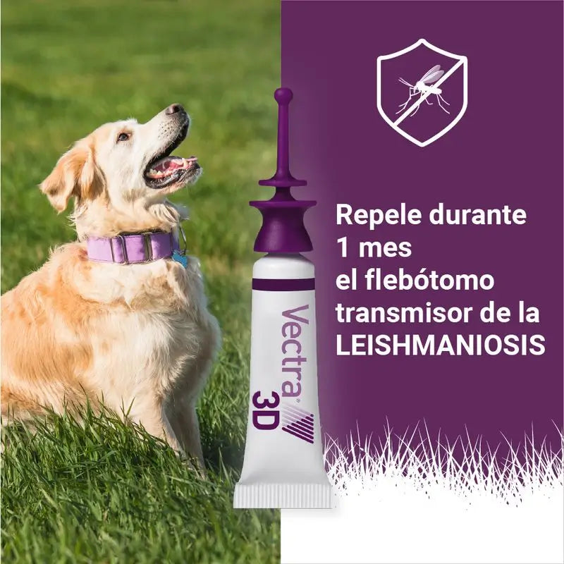 Vectra 3D Perro 10-25 kg 3 Pipetas