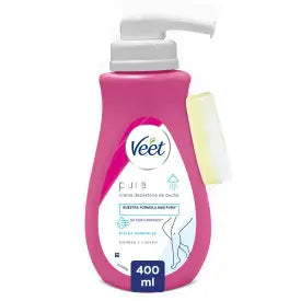 Veet Crema Depilatoria Ducha Piel Sensible 400 ml