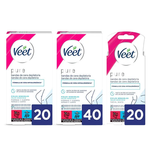 Veet Pack Cera Piel Normal