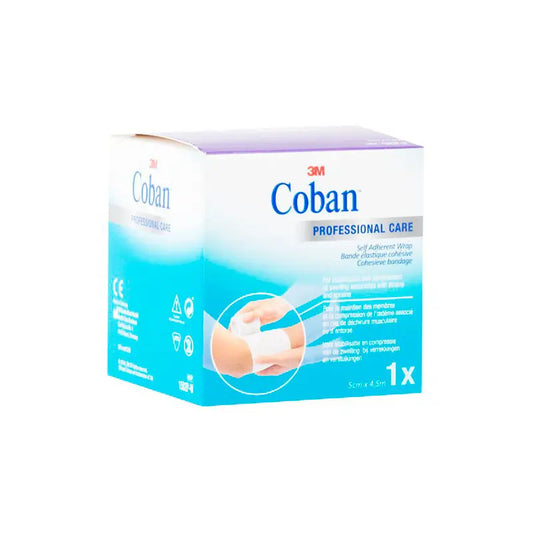 3M Coban Venda Elastica Cohesiva 4,5 M x 5 cm