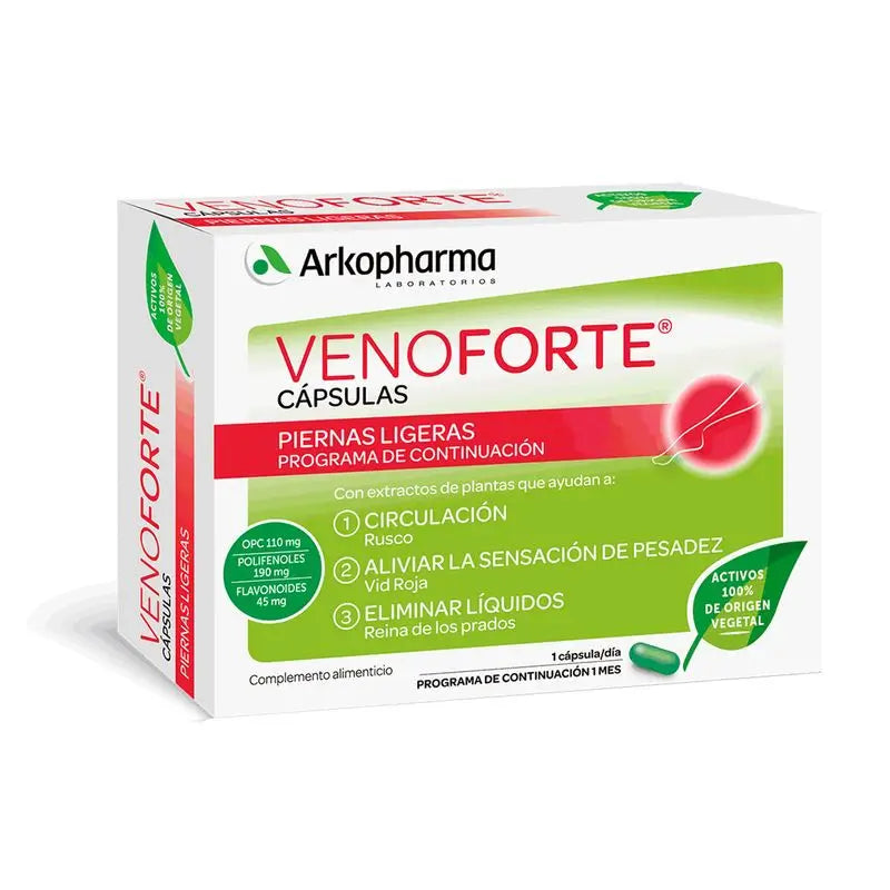 Venoforte 30 Cápsulas Arkopharma