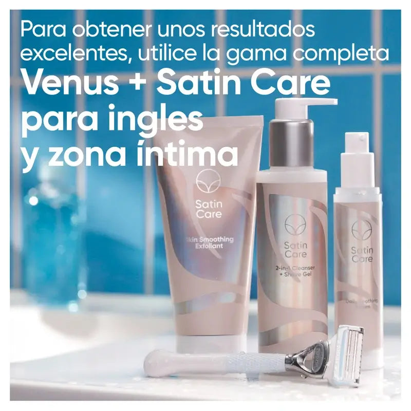 Venus Satin Care exfoliante suave zona íntima, 177 Ml