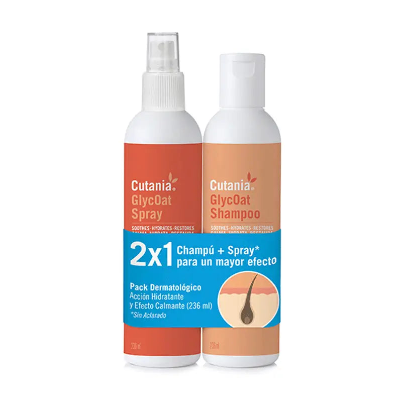 Vetnova Cutania Glycoat Pack (Champú 236 Ml + Spray 236 Ml)