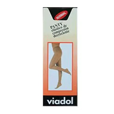 Viadol Panty Normal Negro Talla Extra