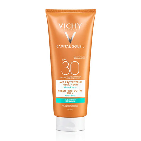 Vichy Capital Soleil Leche Familiar Protectora Hidratante SPF 30, 300 ml