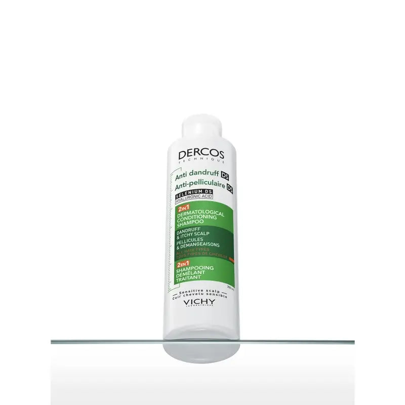 Vichy Dercos Champú Acondicionador Anticaspa Ds 2 En 1, 200 ml