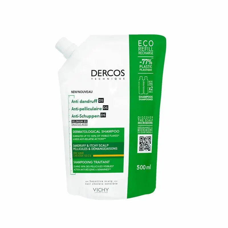 Vichy Laboratoires Dercos Technique Champú Ecorefill Anticaspa Seca