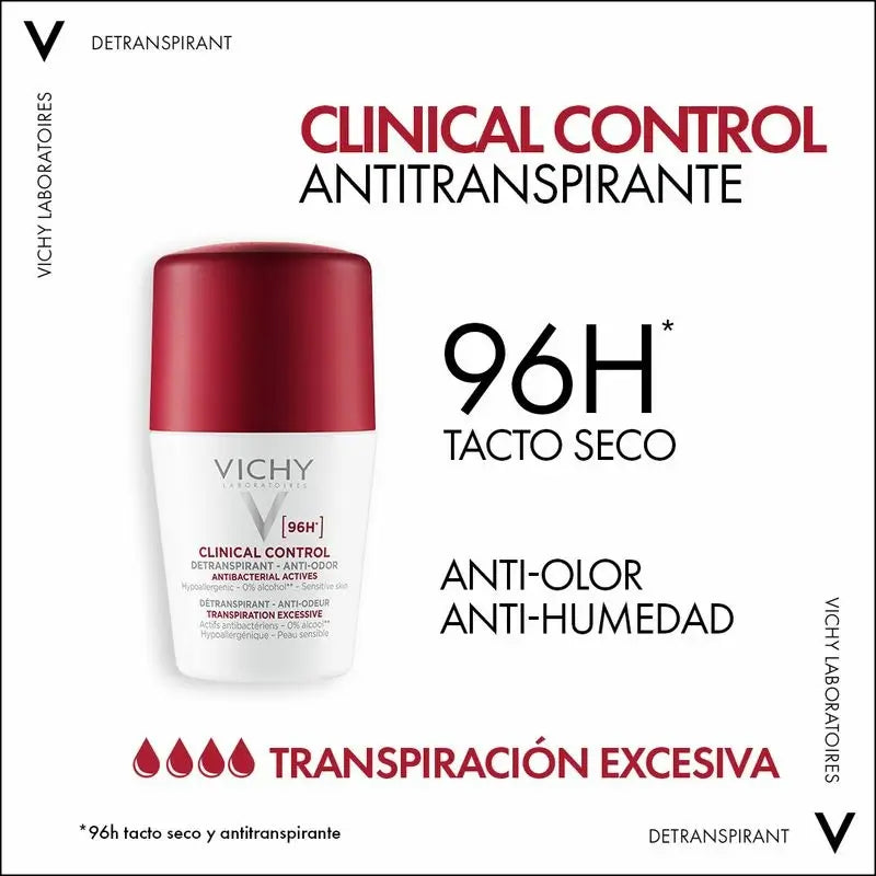 Vichy Laboratoires Desodorante Vichy Clinical Control 96H