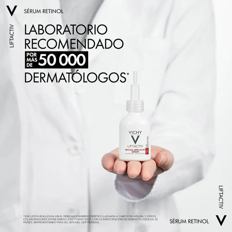 Vichy Laboratoires Liftactiv Sérum Retinol Arrugas Profundas, 30 ml