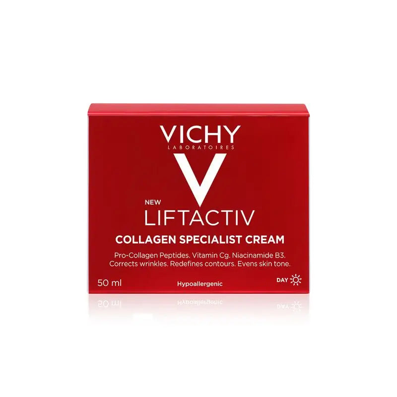 Vichy Liftactiv Collagen Crema Día Antiarrugas, 50 ml