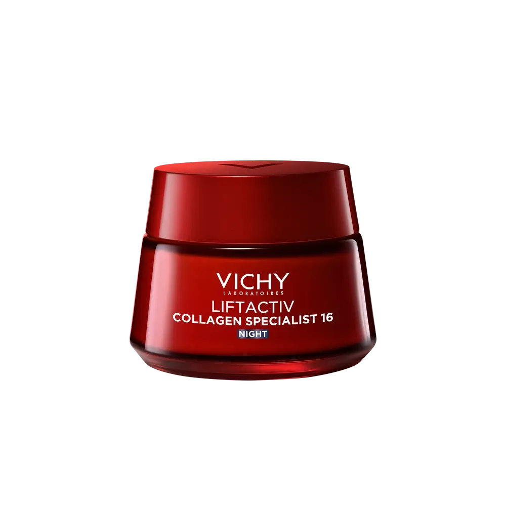 Vichy Liftactiv Collagen Specialist 16 Crema de noche, 50 ml