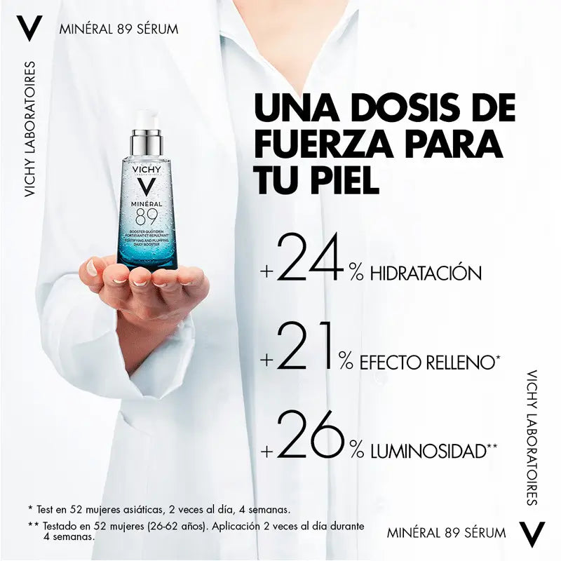 Vichy Minéral 89 Hidratación Intensa Rostro 50 ml