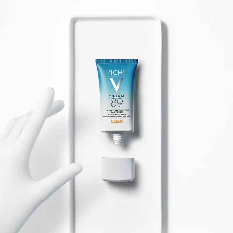 Vichy Minéral 89 Fluido Diario Hidratante 72H Spf50+, 50 ml