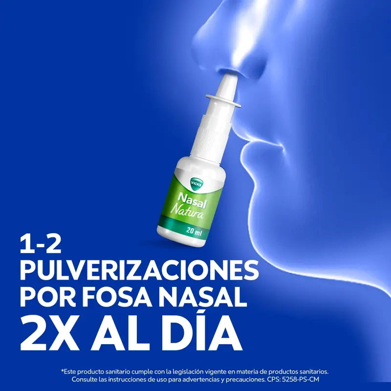 Vicks Nasal Natura 20 Ml