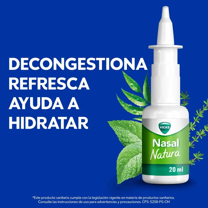 Vicks Nasal Natura 20 Ml