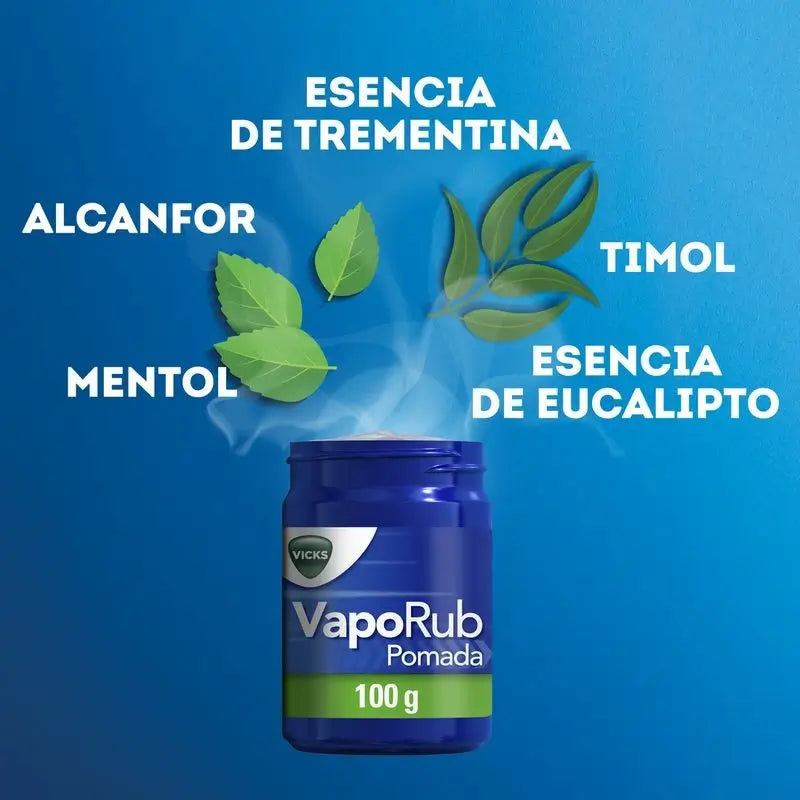 Vicks Vaporub Pomada Envase 100 G