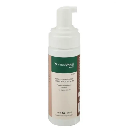 Vincobiosis Mousse Limpiador Dermoequilibrante , 150 ml