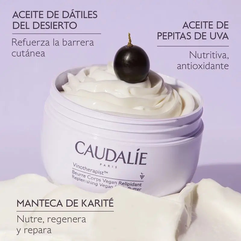 Caudalie Vinotherapist Manteca Corporal Vegana Relipidante 250 ml