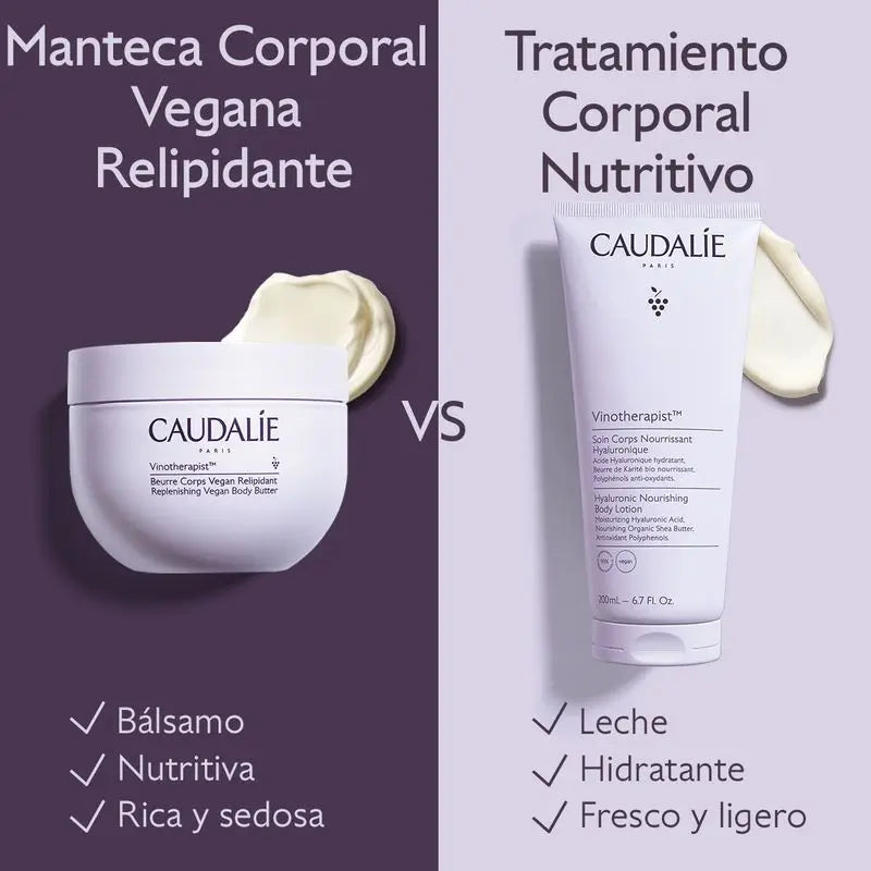 Caudalie Vinotherapist Manteca Corporal Vegana Relipidante 250 ml