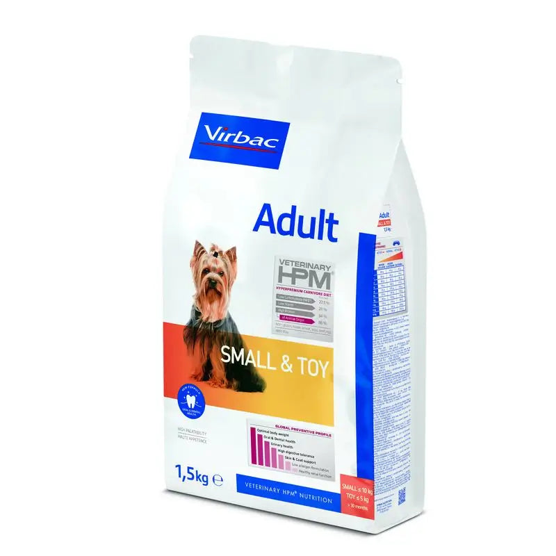 Virbac Hpm Adult Dog Small & Toy 1,5kg, pienso para Perros