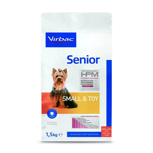 Virbac Hpm Senior Dog Small & Toy 1,5kg, pienso para Perros