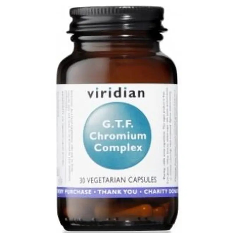 Viridian Gtf Cromo Complex 30Cap.Veg. 