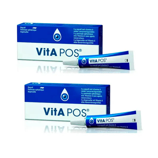 Vita-Pos Pomada Oftálmica, Pack 2 x 5 g