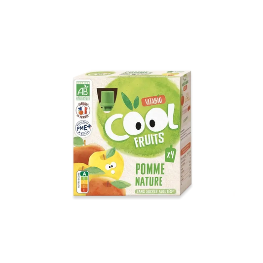 Vitabio Cool Fruits De Manzana 90 Gr, 4 unidades