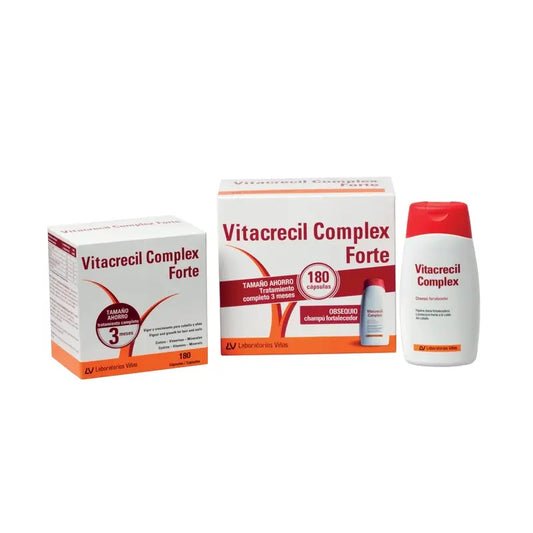 Vitacrecil Complex Forte 180 Capsulas + Champú