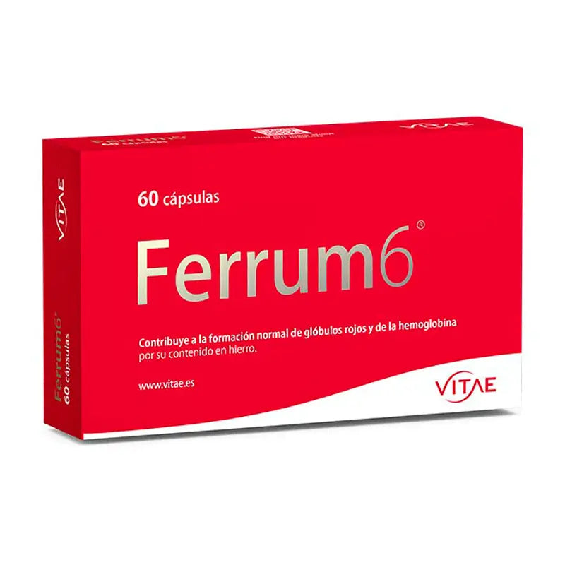 Vitae Ferrum6, 60 cápsulas