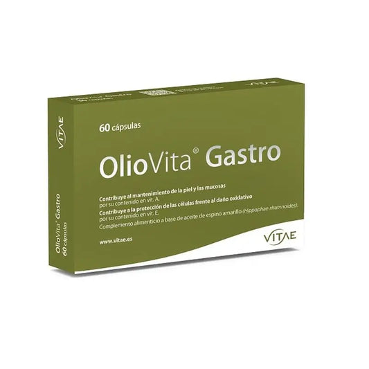 Vitae Oliovita Gastro, 60 cápsulas