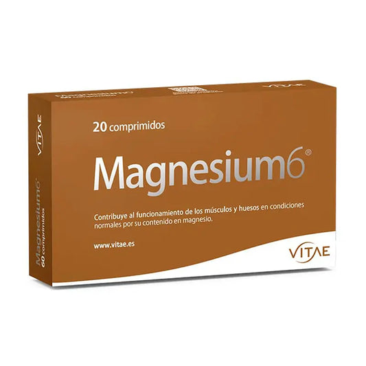 Vitae Magnesium6, 20 comprimidos