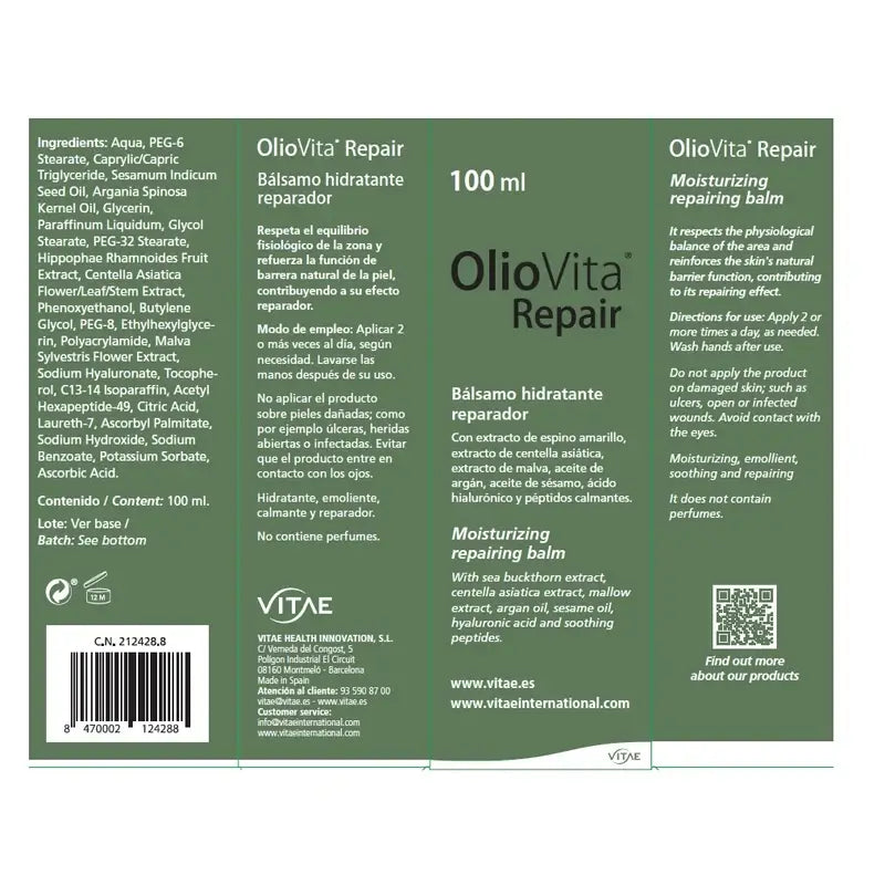 Oliovita Repair 100Ml