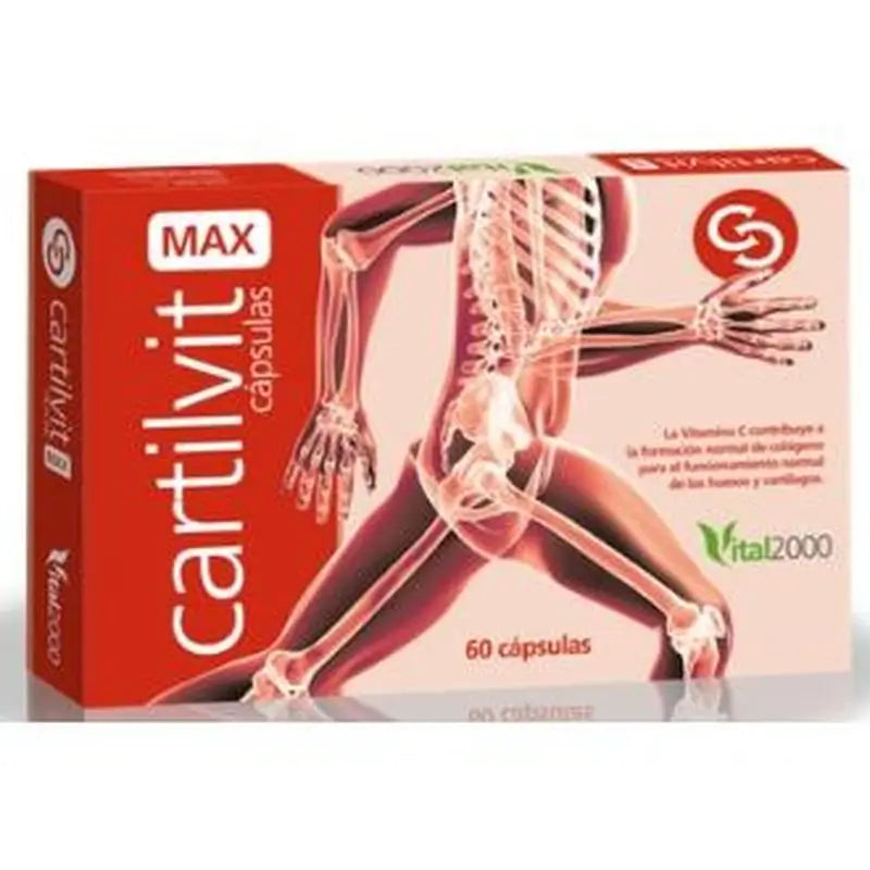 Vital 2000 Cartilvit Max 60 Cápsulas