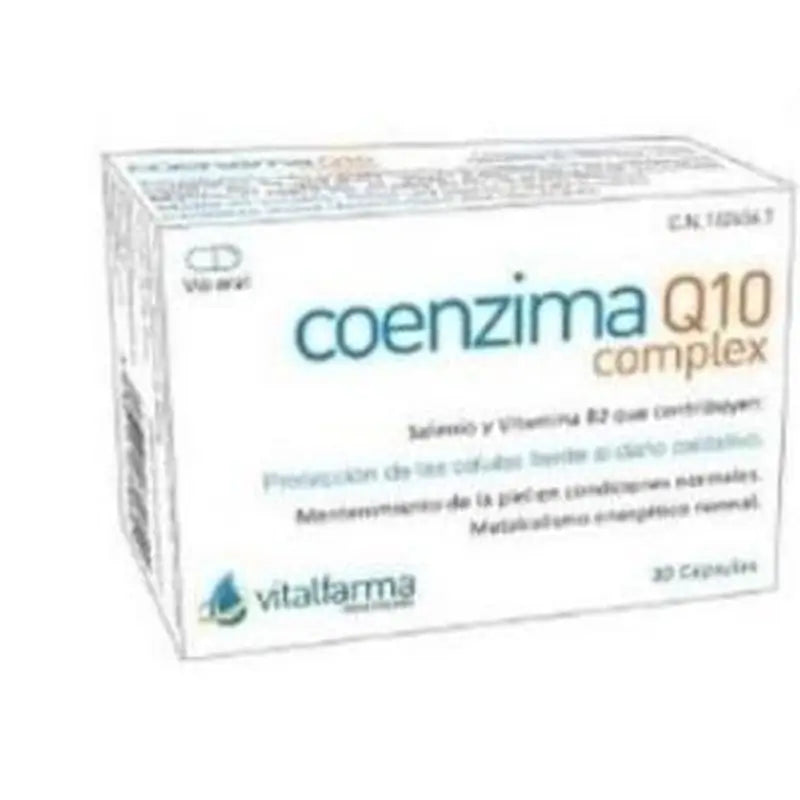 Vitalfarma Coenzima Q10 Complex 100Mg. 30Vcap.