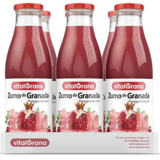 Vitalgrana Zumo De Granada Caja 6X750Ml.