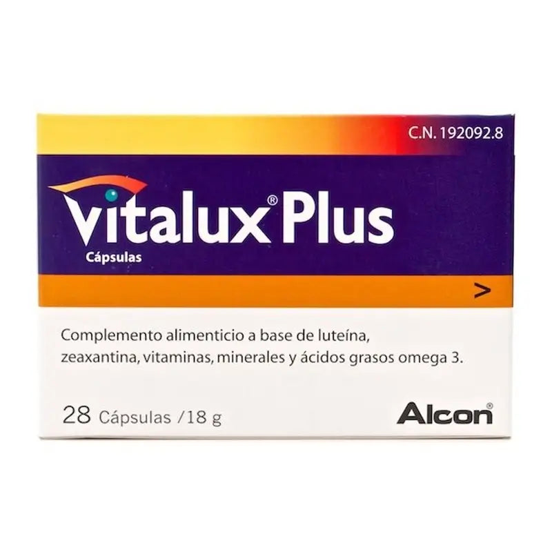 Vitalux Plus 28 Cápsulas