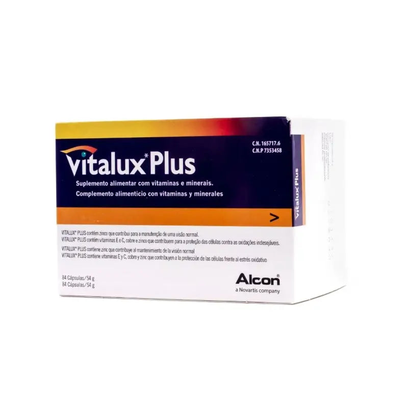 Vitalux Plus 84 Cápsulas