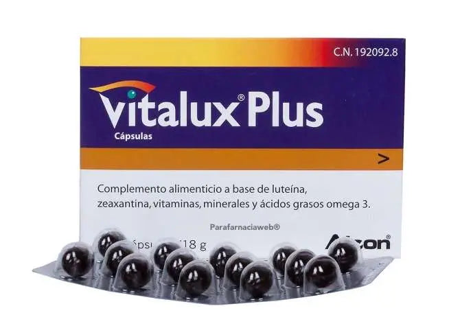 Vitalux Plus 84 Cápsulas