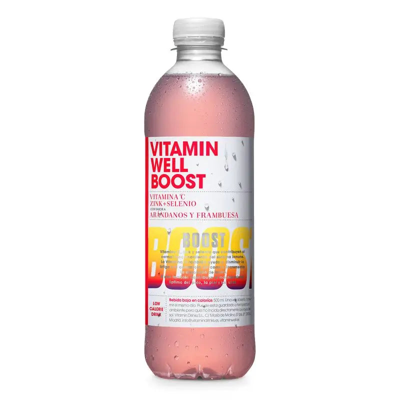 Vitamin Well Boost Arándano/Frambuesa, 500 ml