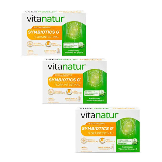 Vitanatur Simbiotics G Turbo Pack 3 x 14 sobres