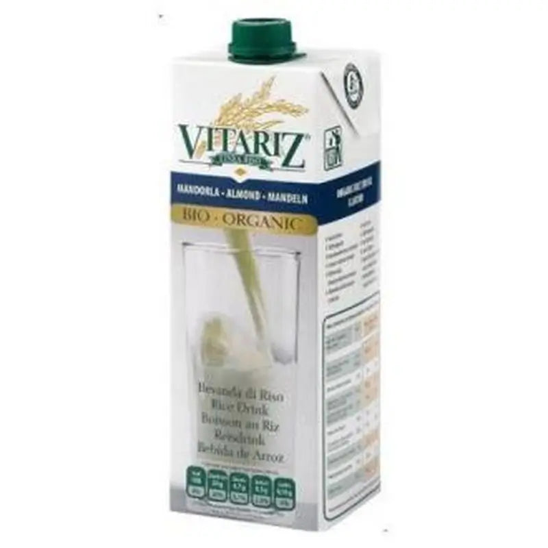 Vitariz Bebida Vegetal De Arroz Con Almendra 1Lt. Bio Sg 