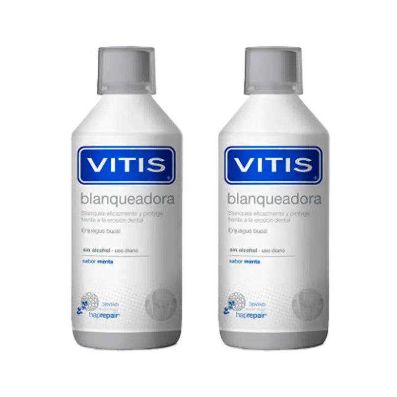 VITIS  Duplo Colutorio Blanqueador 2x500 ml