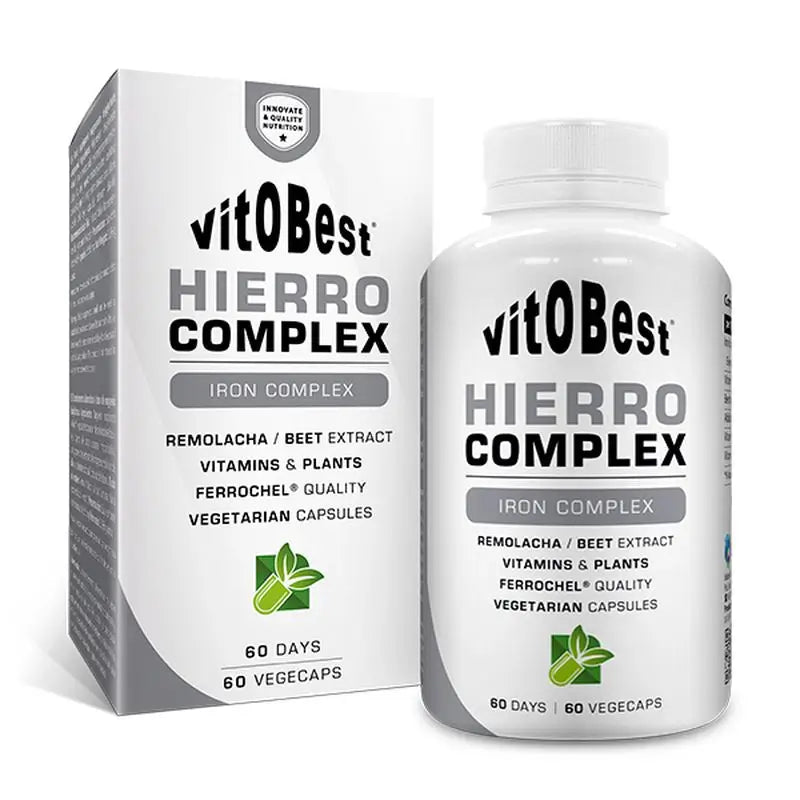 Vit.O.Best Hierro Complex , 60 cápsulas